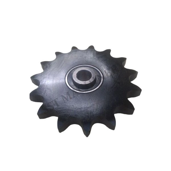 Ceanglais suiteála agus réamhchúraimí sprocket tiomána